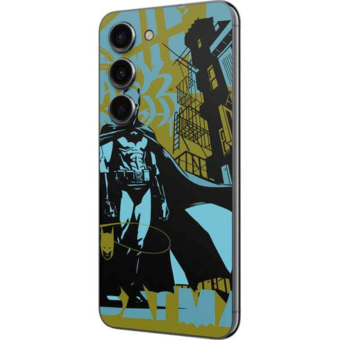 DC Comics Batman Poster Abstract Galaxy S23 Skin