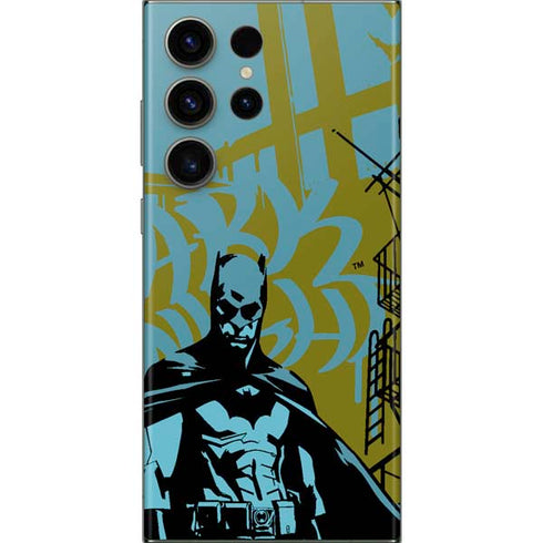 DC Comics Batman Poster Abstract Galaxy S23 Ultra Skin