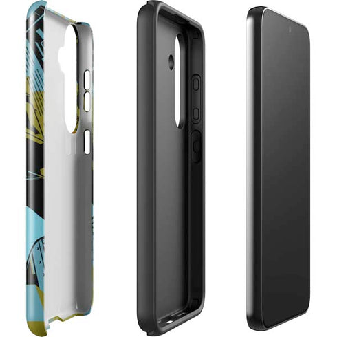 DC Comics Batman Poster Abstract Galaxy S24 Impact Case