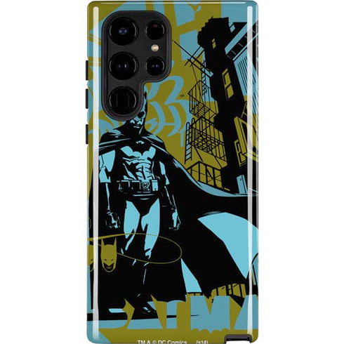 DC Comics Batman Poster Abstract Galaxy S24 Ultra Impact Case