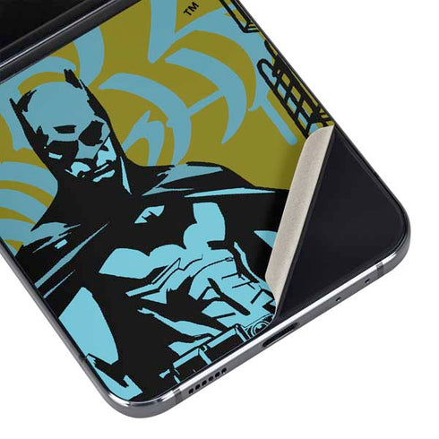 DC Comics Batman Poster Abstract Galaxy Z Flip5 5G Skin