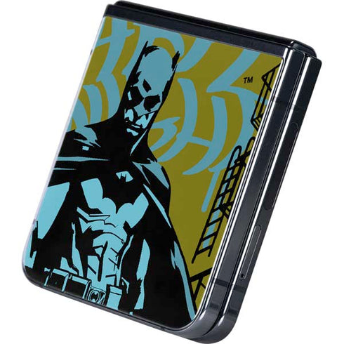 DC Comics Batman Poster Abstract Galaxy Z Flip5 5G Skin