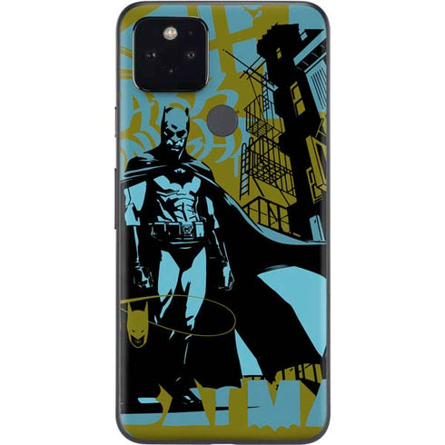 DC Comics Batman Poster Abstract Google Pixel 5 Skin