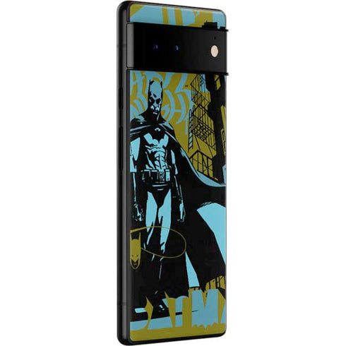 DC Comics Batman Poster Abstract Google Pixel 6 Pro Skin