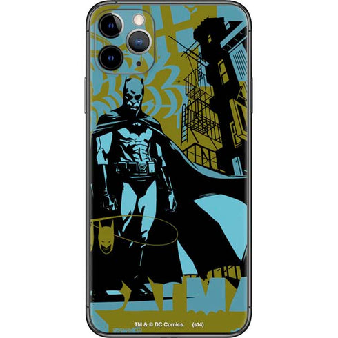 DC Comics Batman Poster Abstract iPhone 11 Pro Max Skin