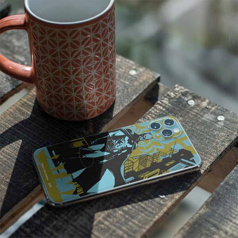 DC Comics Batman Poster Abstract iPhone 11 Pro Max Skin