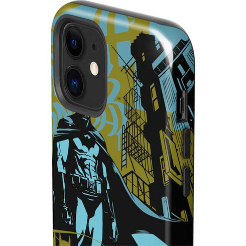 DC Comics Batman Poster Abstract iPhone 12 Impact Case