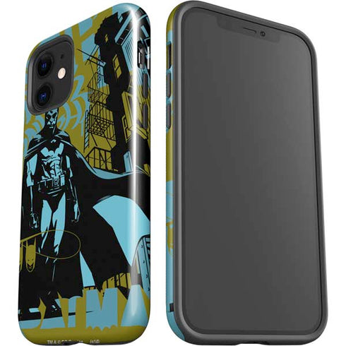 DC Comics Batman Poster Abstract iPhone 12 Impact Case