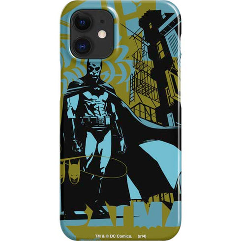 DC Comics Batman Poster Abstract iPhone 12 Mini Lite Case