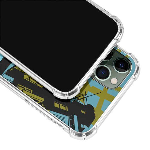 DC Comics Batman Poster Abstract iPhone 12 Pro Clear Case