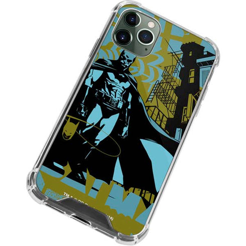 DC Comics Batman Poster Abstract iPhone 12 Pro Clear Case