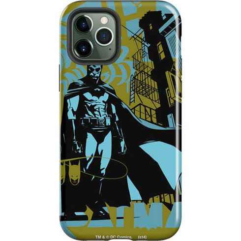 DC Comics Batman Poster Abstract iPhone 12 Pro Impact Case