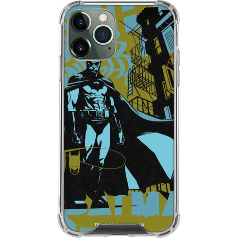 DC Comics Batman Poster Abstract iPhone 12 Pro Max Clear Case
