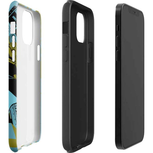 DC Comics Batman Poster Abstract iPhone 12 Pro Max Impact Case