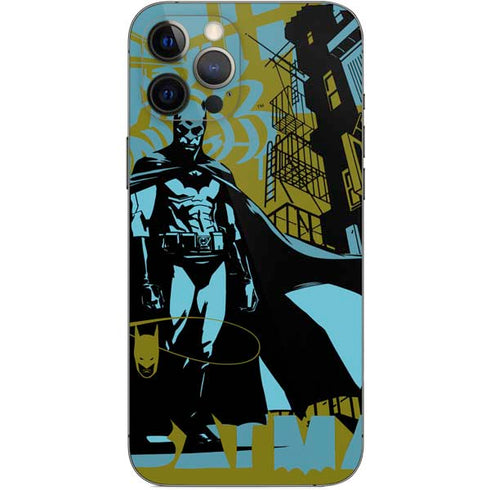 DC Comics Batman Poster Abstract iPhone 12 Pro Max Skin