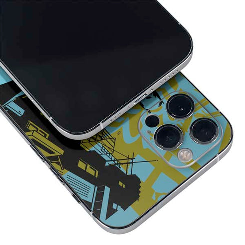 DC Comics Batman Poster Abstract iPhone 12 Pro Max Skin