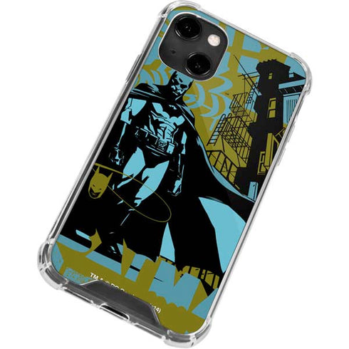 DC Comics Batman Poster Abstract iPhone 13 Clear Case