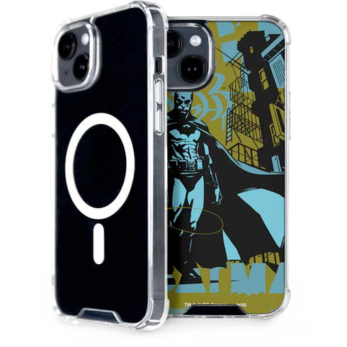 DC Comics Batman Poster Abstract iPhone 13 MagSafe Case