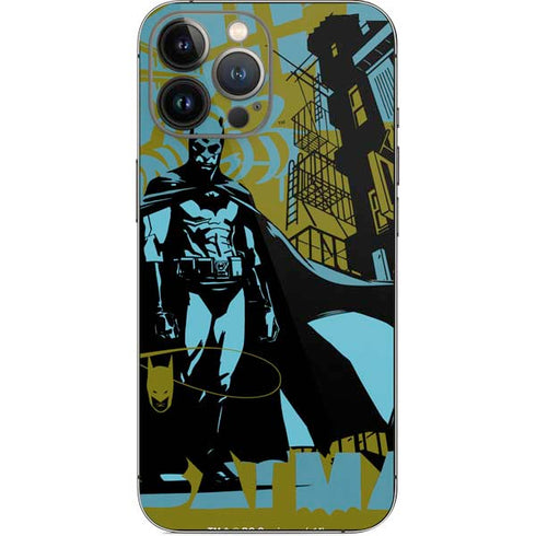 DC Comics Batman Poster Abstract iPhone 13 Pro Max Skin