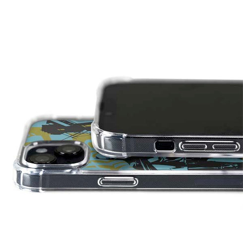 DC Comics Batman Poster Abstract iPhone 14 Plus MagSafe Case