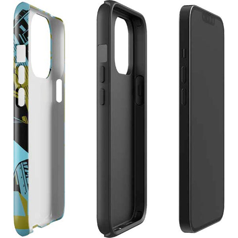 DC Comics Batman Poster Abstract iPhone 15 Pro Impact Case