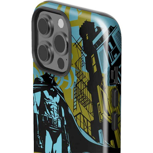 DC Comics Batman Poster Abstract iPhone 15 Pro Max Impact Case