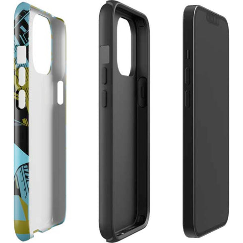 DC Comics Batman Poster Abstract iPhone 15 Pro Max Impact Case