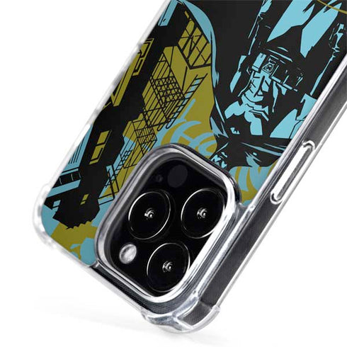 DC Comics Batman Poster Abstract iPhone 15 Pro Max MagSafe Case