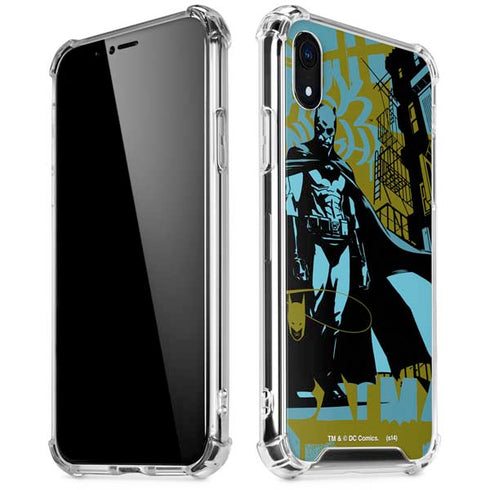 DC Comics Batman Poster Abstract iPhone XR Clear Case