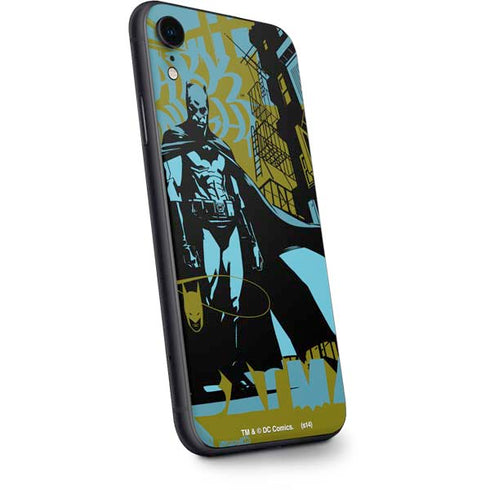 DC Comics Batman Poster Abstract iPhone XR Skin