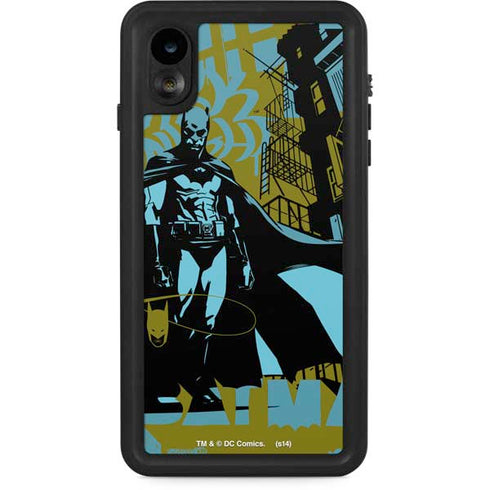 DC Comics Batman Poster Abstract iPhone XR Waterproof Case
