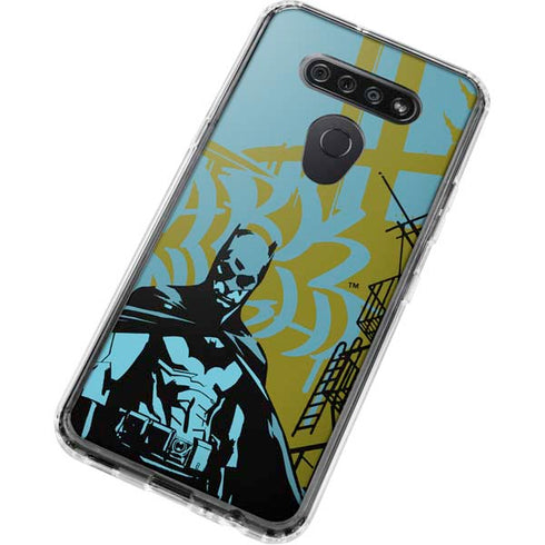 DC Comics Batman Poster Abstract LG K51/Q51 Clear Case
