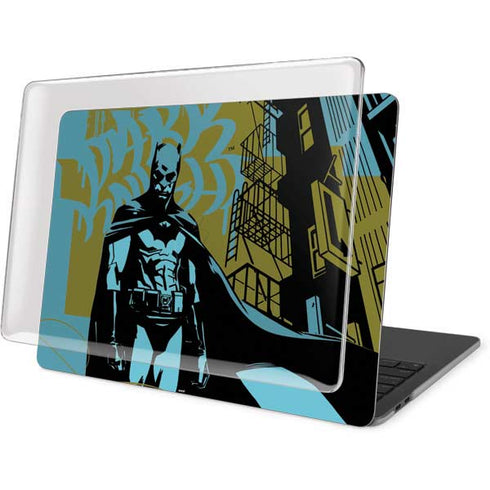 DC Comics Batman Poster Abstract MacBook Pro 15in (2016-19) Case plus Skin
