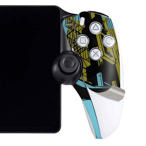 DC Comics Batman Poster Abstract PlayStation Portal Remote Player Skin