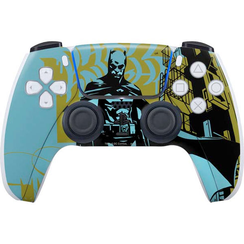 DC Comics Batman Poster Abstract PS5 Controller Skin