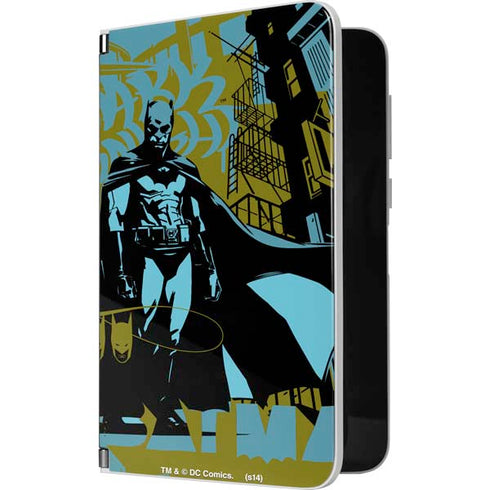 DC Comics Batman Poster Abstract Surface Duo Skin