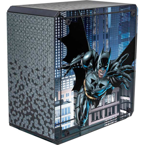 DC Comics Batman Dark Knight Comic Art Action Pose Cooler Master MasterBox Q300L Mini Tower Skin