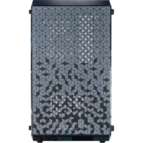 DC Comics Batman Dark Knight Comic Art Action Pose Cooler Master MasterBox Q300L Mini Tower Skin