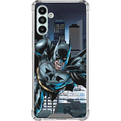 DC Comics Batman Dark Knight Comic Art Action Pose Galaxy A13 5G Clear Case