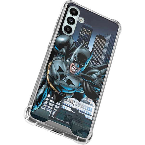 DC Comics Batman Dark Knight Comic Art Action Pose Galaxy A13 5G Clear Case