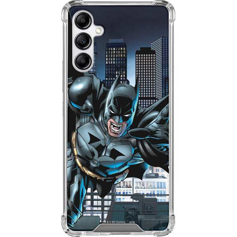DC Comics Batman Dark Knight Comic Art Action Pose Galaxy A14 5G Clear Case