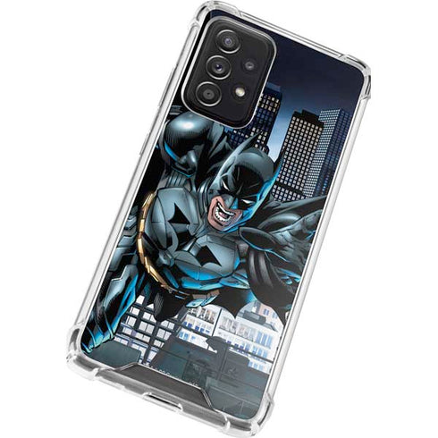 DC Comics Batman Dark Knight Comic Art Action Pose Galaxy A52 5G Clear Case