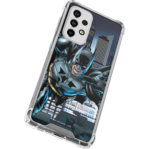 DC Comics Batman Dark Knight Comic Art Action Pose Galaxy A53 5G Clear Case