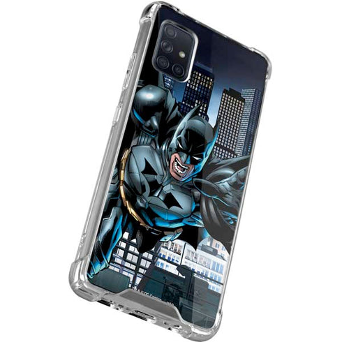 DC Comics Batman Dark Knight Comic Art Action Pose Galaxy A71 5G Clear Case