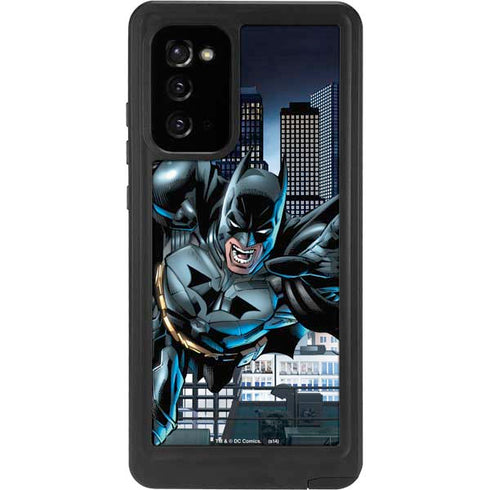 DC Comics Batman Dark Knight Comic Art Action Pose Galaxy Note20 5G Waterproof Case
