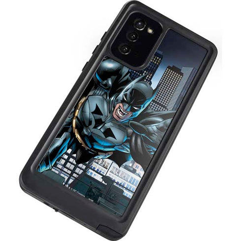 DC Comics Batman Dark Knight Comic Art Action Pose Galaxy Note20 5G Waterproof Case