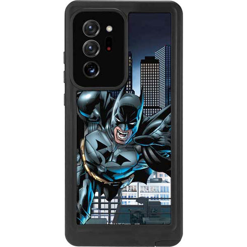 DC Comics Batman Dark Knight Comic Art Action Pose Galaxy Note20 Ultra 5G Waterproof Case