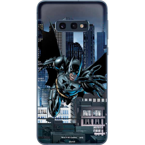 DC Comics Batman Dark Knight Comic Art Action Pose Galaxy S10e Skin