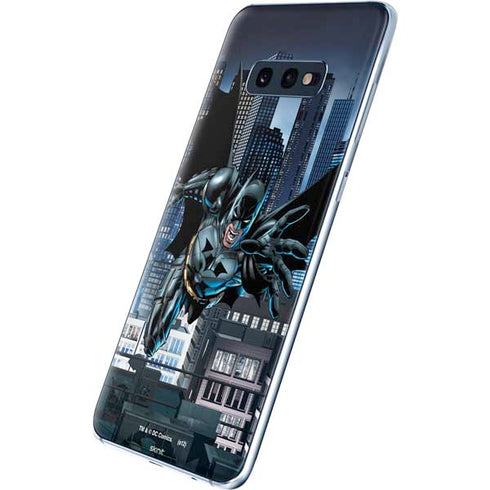 DC Comics Batman Dark Knight Comic Art Action Pose Galaxy S10e Skin