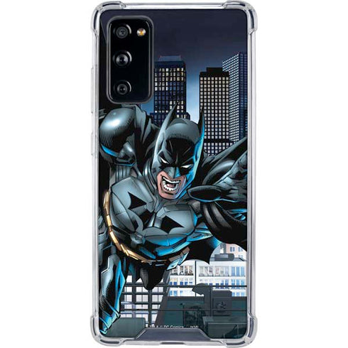DC Comics Batman Dark Knight Comic Art Action Pose Galaxy S20 FE Clear Case